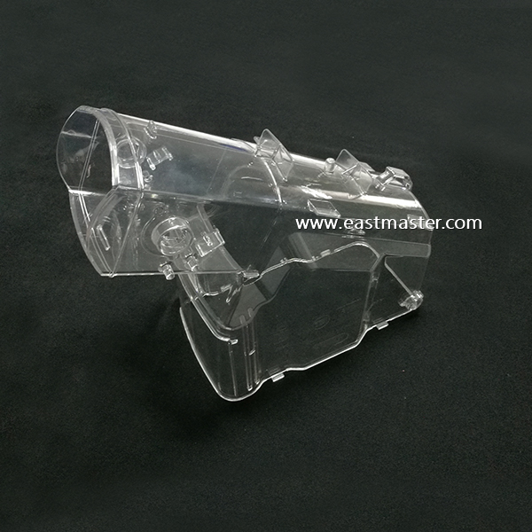 Large sized clear moulding part.